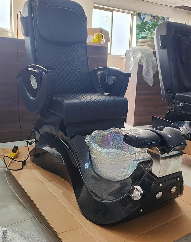 Poltrone per pedicure Nessuna poltrona per pedicure per massaggio elettrico idraulico con bacino per piedi