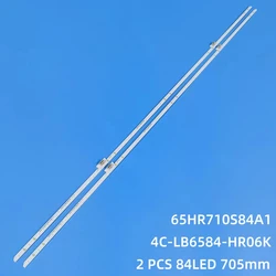 LED Backlight Strip for TCL 65C815 65C811 65C10 65C8 65C31 7016 84EA 65HR710S84A2 V0 T650QVN08.7 7016 84EA 65C10 4C-LB6584-HR05K