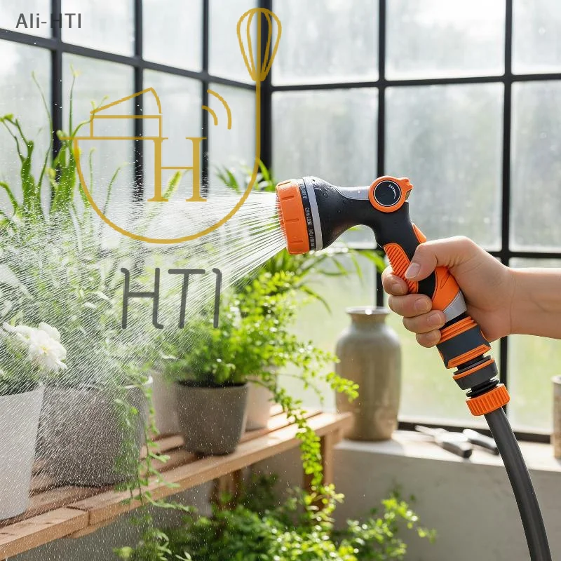 Garden Hose Nozzle Sprayer 10 Modes Heavy Duty Handheld Water Hose Nozzle High Pressure Garden Sprayer For Watering Plants Lawns