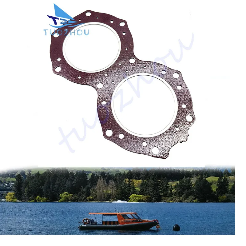 

Прокладка головки цилиндра 62T-11181-00-00 для подвесного мотора Yamaha SBT 42-402T-02 62T-11181-00 62T-11181