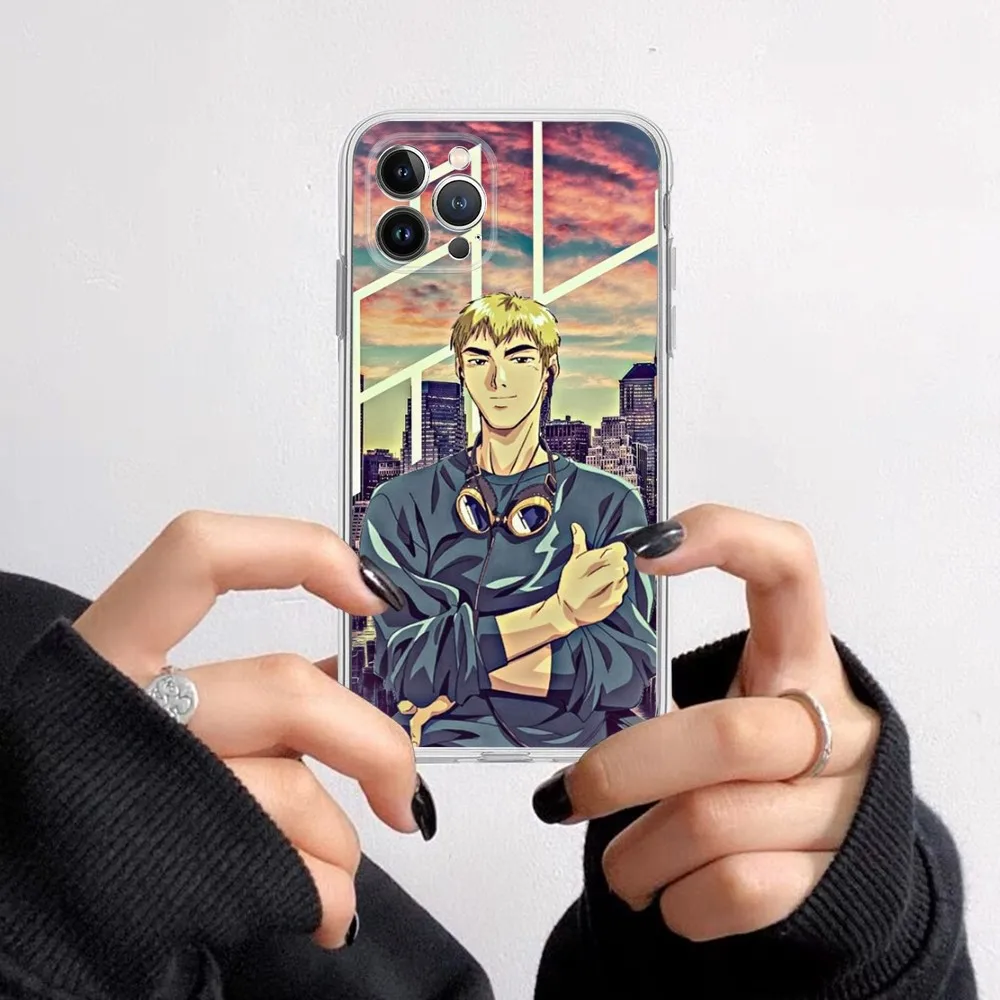 Great Teacher Onizuka anime GTO Phone Case for iPhone 15 8 7 6 6S Plus X SE 2020 XR XS 14 11 12 13 Mini Pro Max Mobile Case