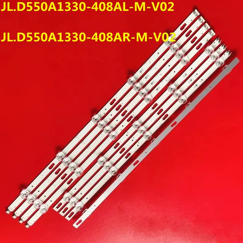 

5set LED Strip for JL.D550A1330-408AR-M-V02 LM41-00907A LM41-00908A UE55TU7000 UE55TU7020 UE55TU7025 UE55TU7092 UE55TU7100