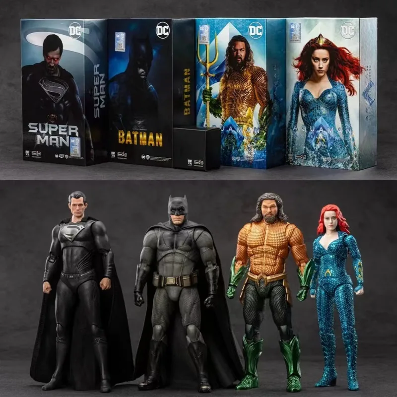 Justice League Actionfigur Modell Supermans Batman Joker Harley Quinns Wonder Womans Victor Stones Aquamans Figuren Geschenk