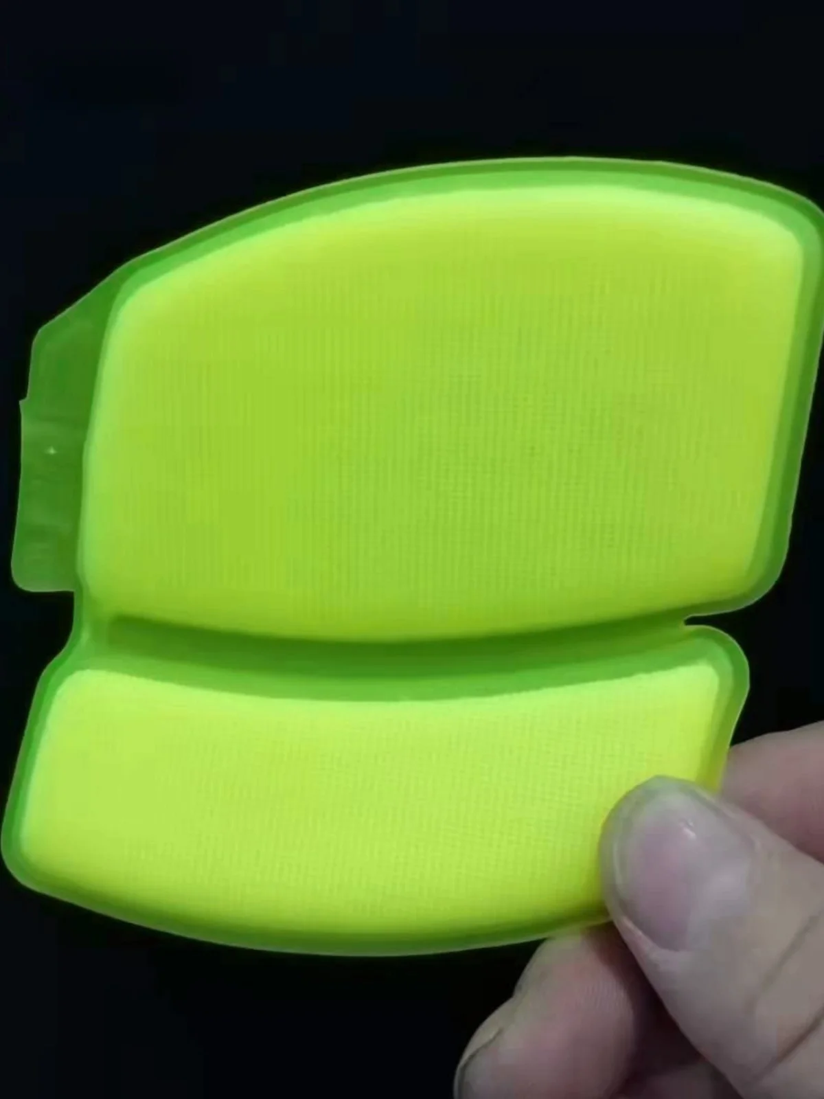 Maxfly  2 Generation Nail Shoes Zoom Air Cushion DIY Accessories Double Air Room AJ28 29 Thick Fluorescent Green Red