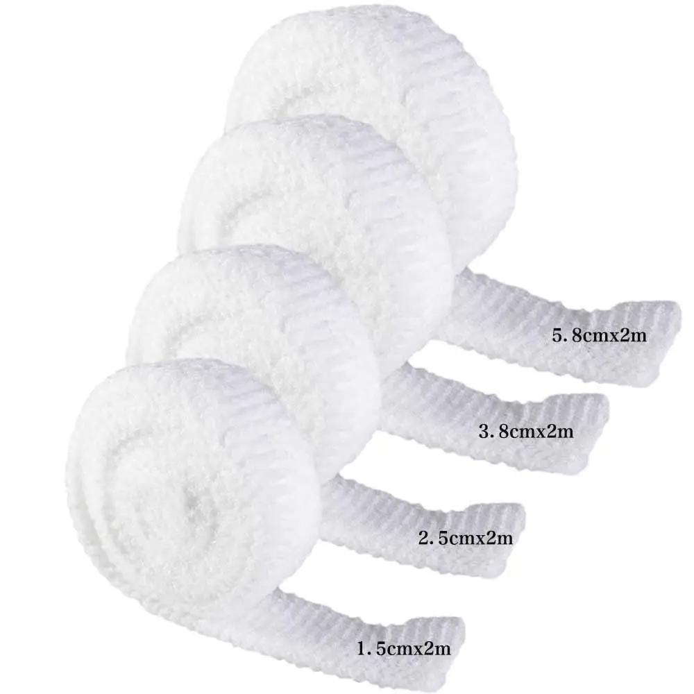 

Retainer Elastic Net Tubular Bandage Elastic Polyester Mesh Bandage Spandex White Breathable Bandage Wrist/Elbow/Knee/Ankle
