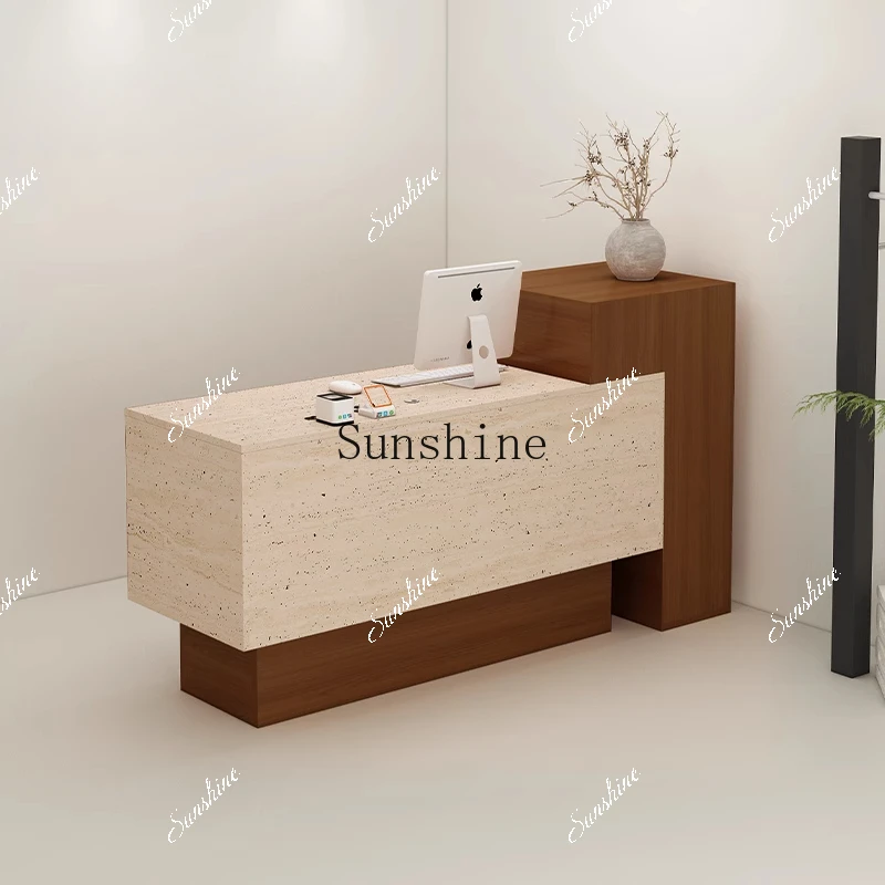 Simple modern checkout page Clothing store Women's clothing store Hair salon Reception desk  FT