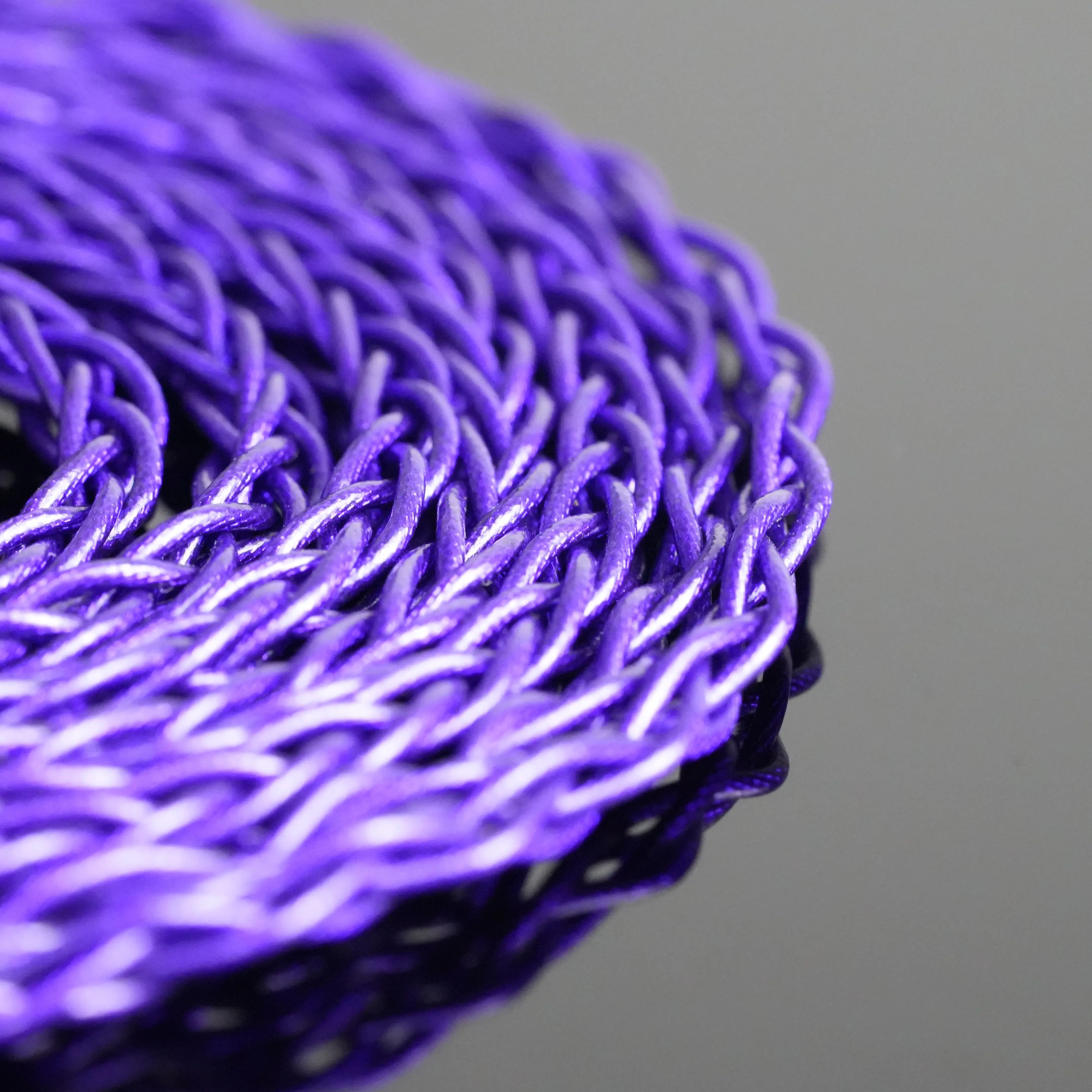 XINHS-117 8-ядерный темно-фиолетовый серебряный провод из фольги 0,78 мм2 контакта QDC TFZ MMCX подходит для TFZ LIVE 1PRO Starsea Snow Edition Aria ZAX