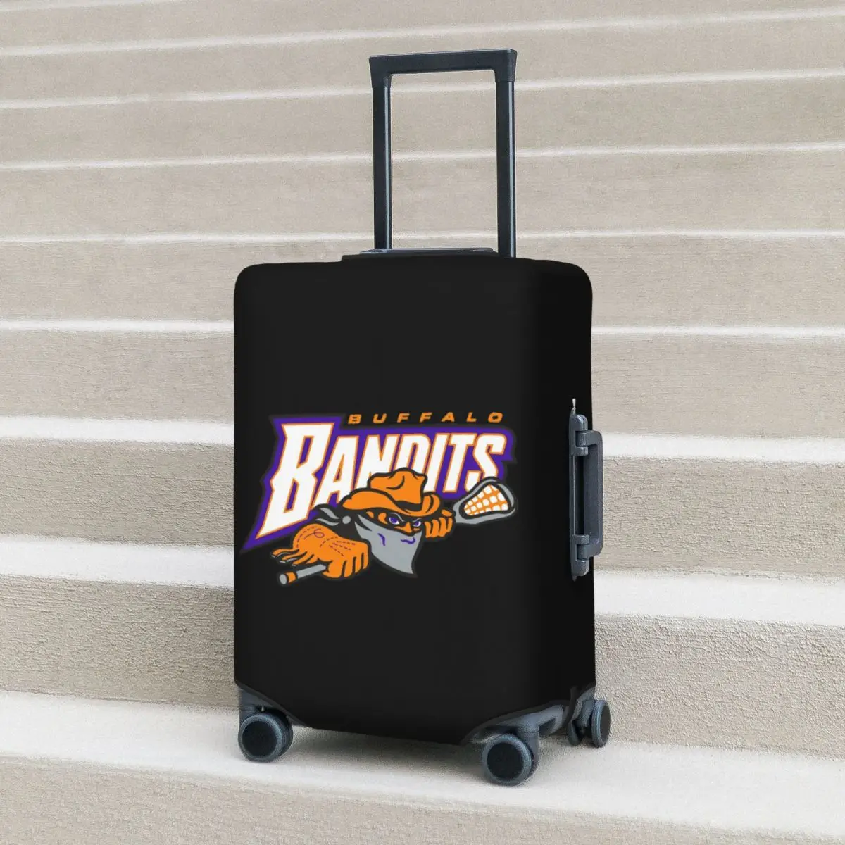 

Buffalo Bandits дизайн логотипа чехол для чемодана защитные эластичные дорожные защитные чехлы для багажа на 18-32 дюймов