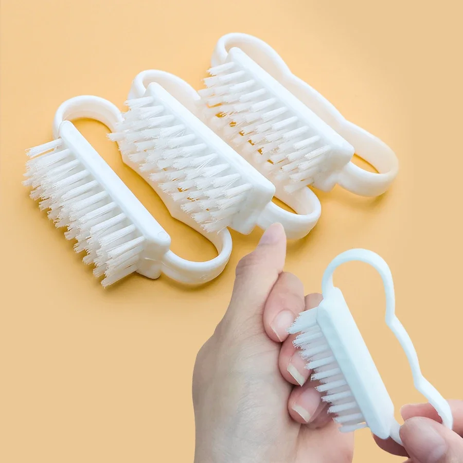 

5 шт. пластиковые щетки для ногтей, ручная чистящая щетка, очиститель пыли, инструменты для дизайна ногтей, мягкие инструменты для удаления маникюра
