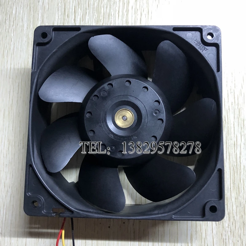 SANYO DENKI 9G1224G1H01 DC 24V 0.50A 120x120x38mm 3-Wire Server Cooling Fan