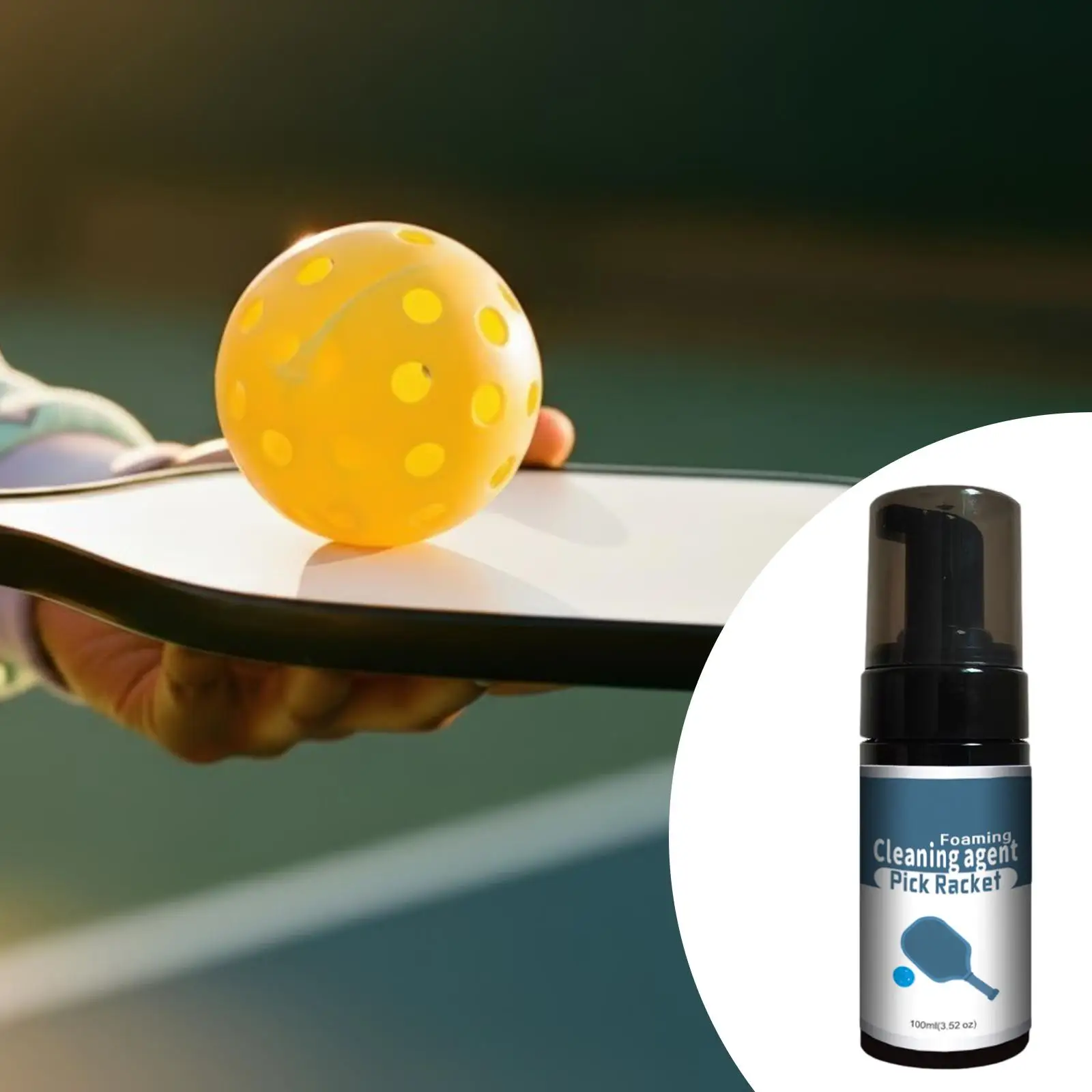 

Pickleball Racket Surface Cleaner Paddle Maintenance Portable Cleaning Spray