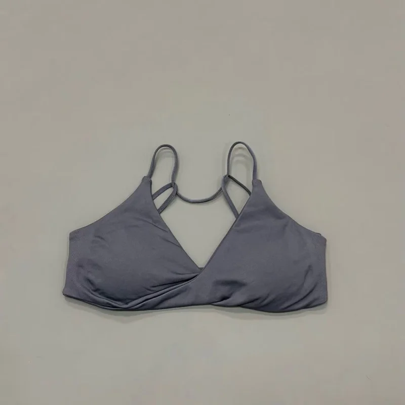 HISTELLO Vision Sports Bra Women Yoga Underwear Gym Running Exercise Backless Bra High Support Active Wear Fitness Workout Top image 5