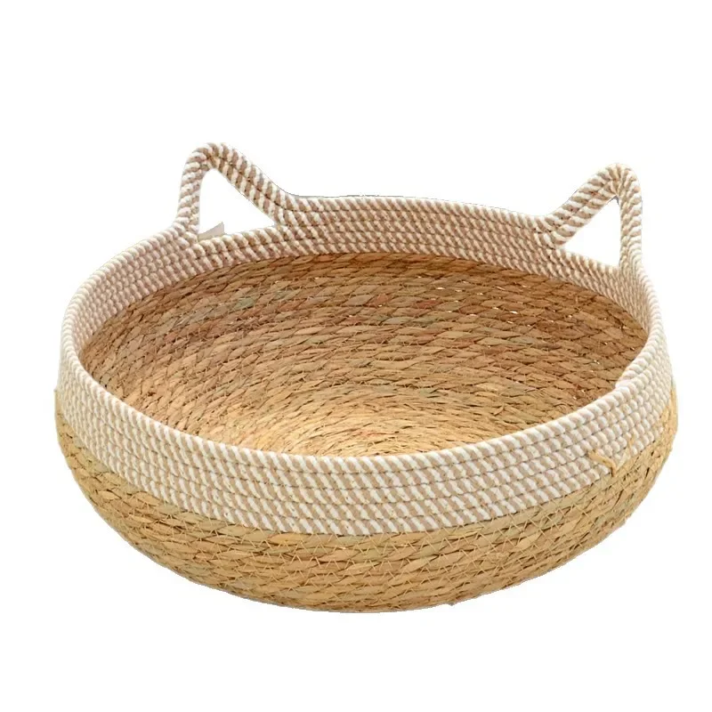 

Cat litter cool in summer super big cat scratching board rattan cat cushion for sleeping