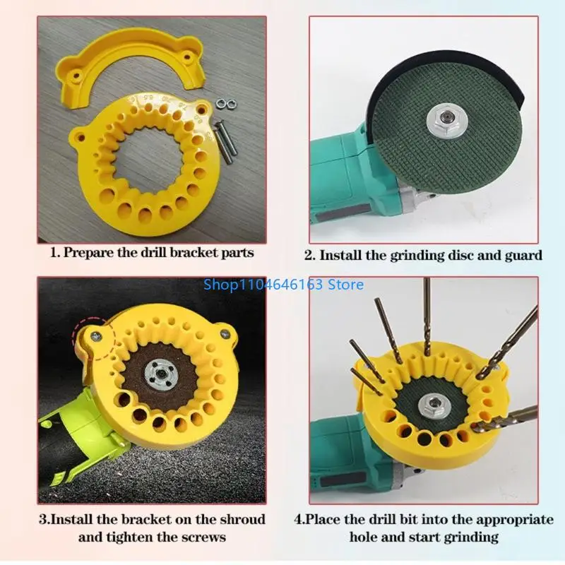 Ferramenta afiamento profissional broca profissional com 20 buracos design compacto design
