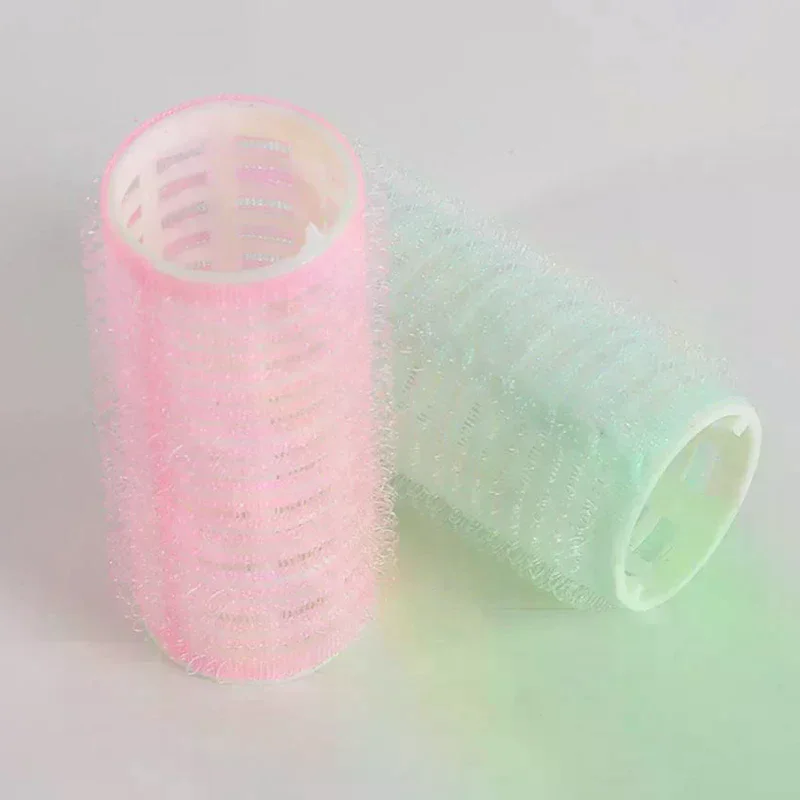 /YOV/Self-Adhesive Hair Rollers Hairdressing Home Use DIY Magic Styling Roller Roll Curler Hair Women Beauty Tools Large