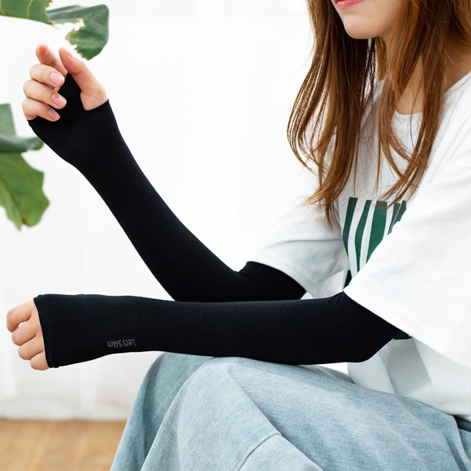 

Breathable Arm Sleeves Summer Outdoor Sunscreen Sleeves For Cycling Fishing Camping Hiking Travel Shopping Outdoor Accessories