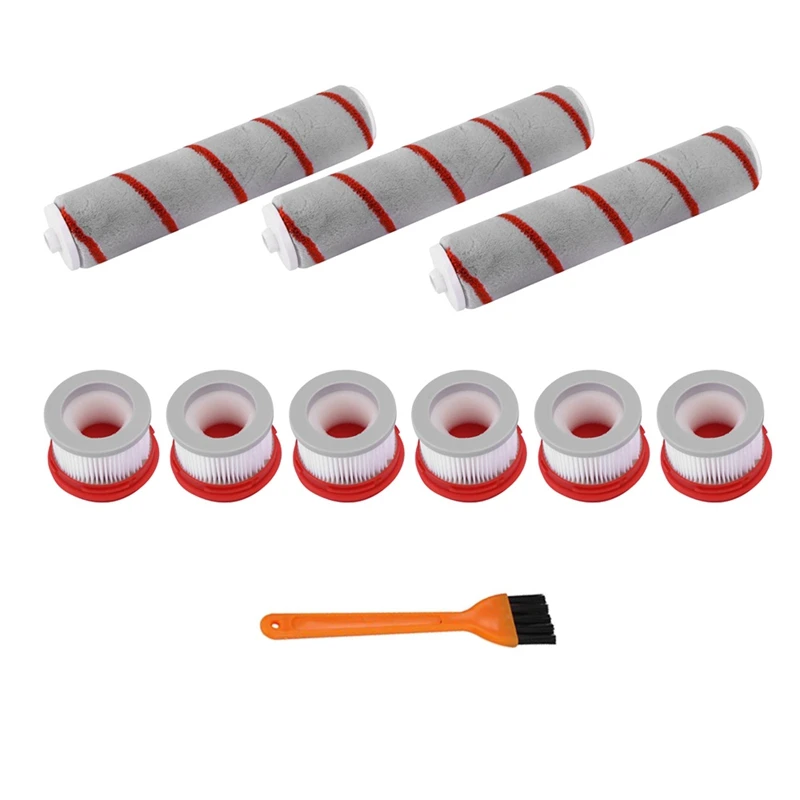 HEPA Filter For Xiaomi Dreame V9 V9B V10 Wireless Handheld Vacuum Cleaner Accessories Hepa Filter Roller Brush Parts Kit