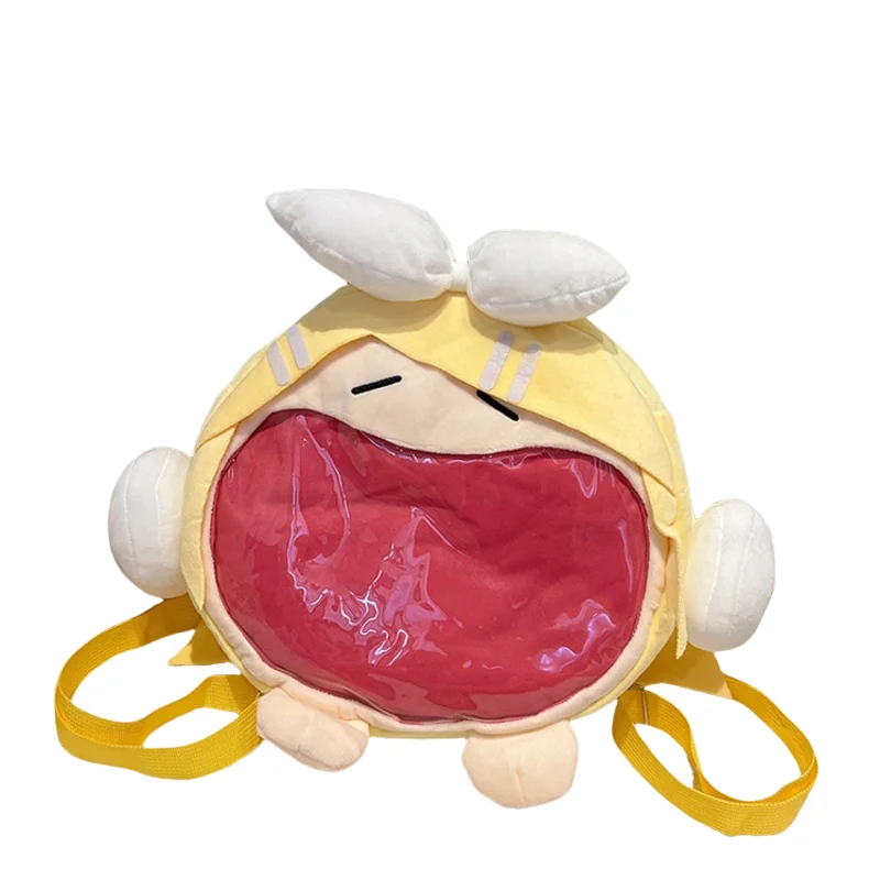 

Кагамине Рин Лен аниме сумка через плечо большой емкости для хранения Heartache дизайн кавайная декоративная сумка для девочек окружающий подарок