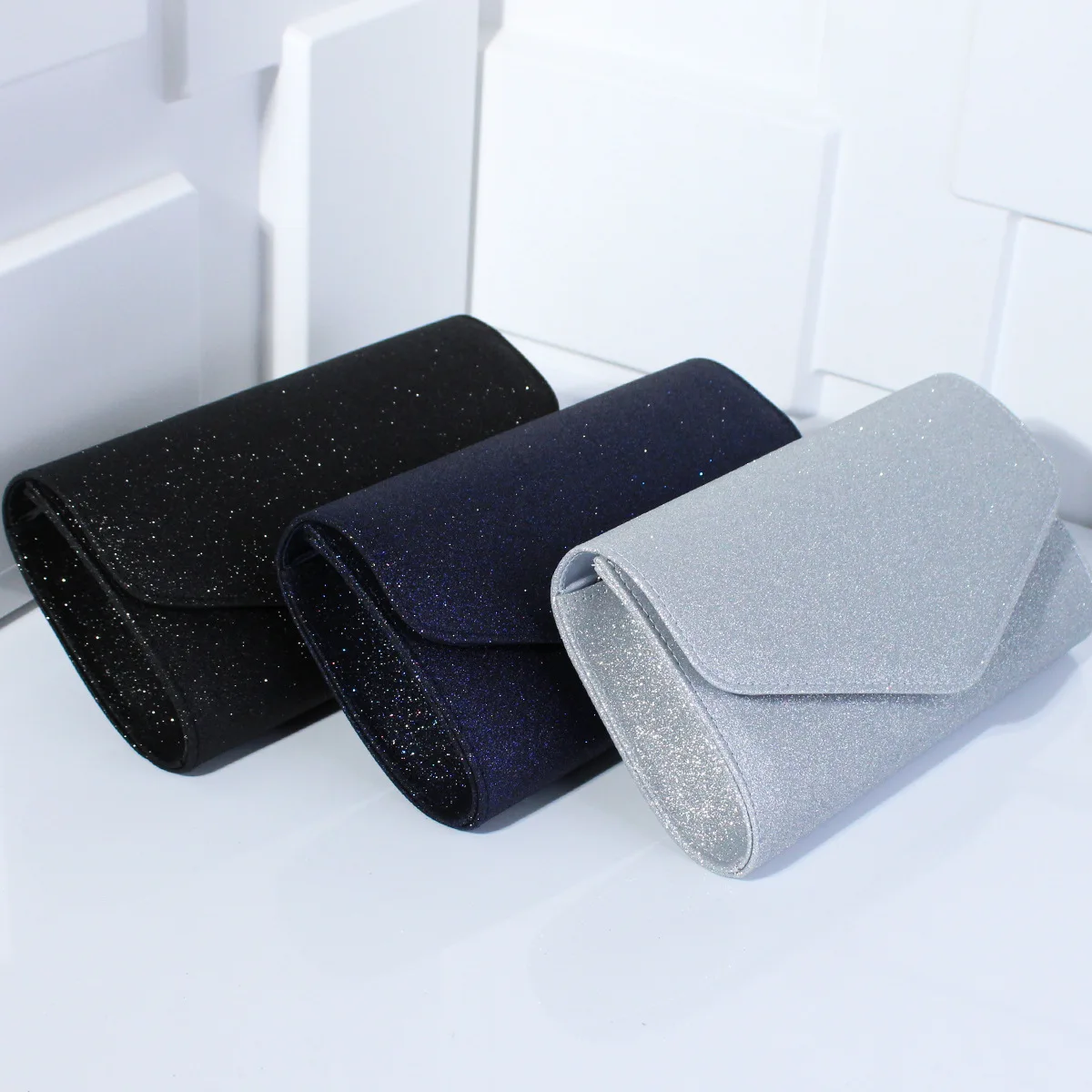 New Design Hardware Trim Dinner Party Clutch Bag Envelope Evening Bag Bling Women Party Hand Bags Evening Purses for Women
