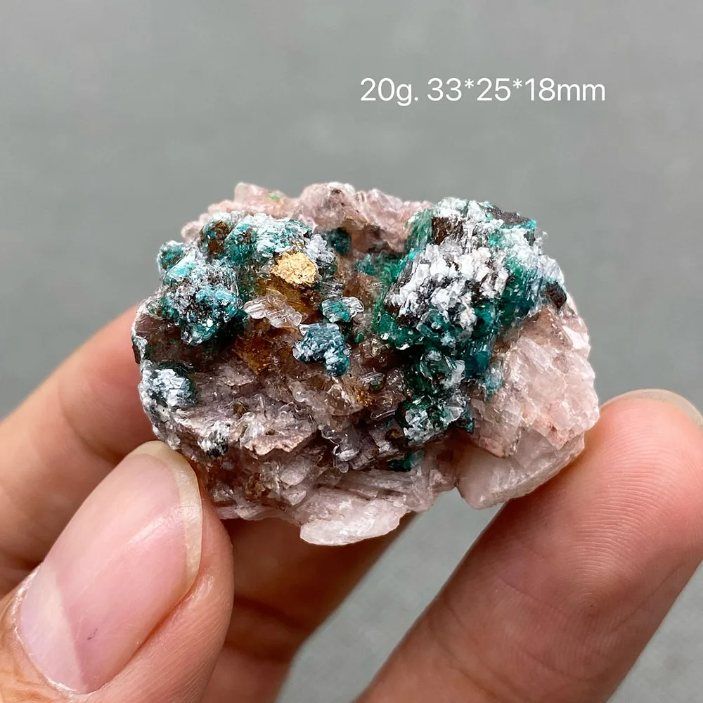 100% Natural Morocco atacamite mineral specimen quartz crystal specimen Collection Stones and crystals