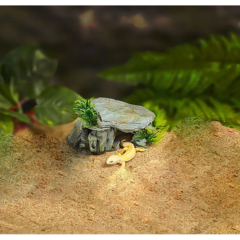 

Паук, хомяк, ящерица, змея дворцовой охраны, скрывающее отверстие, солнечная платформа черепахи, украшение из смолы, орнамент для кормления отдыха