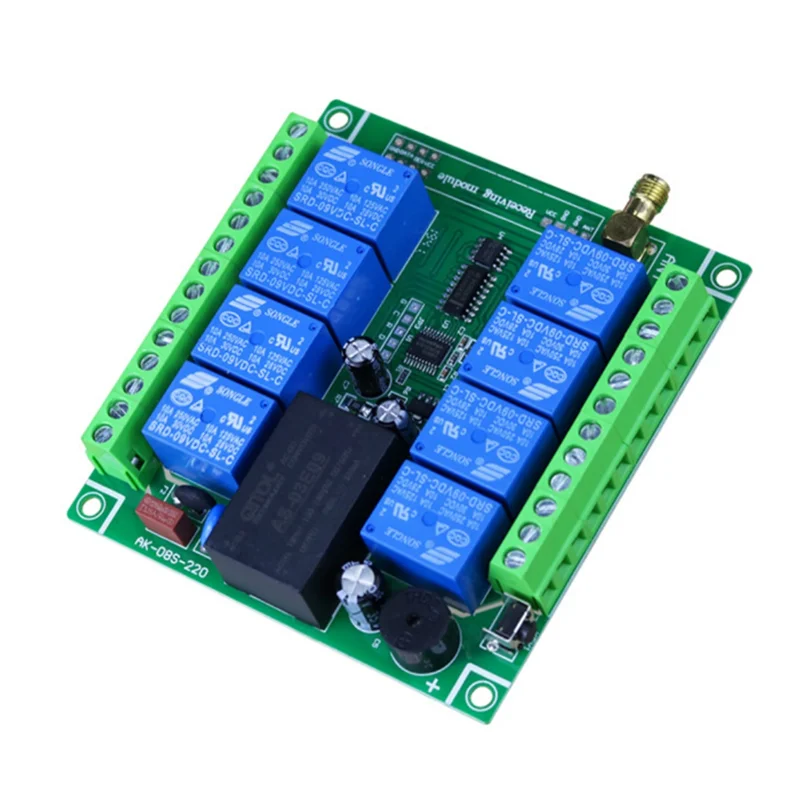 20V 8Channels Lamp Power Supply Motor Power Distribution Box Home Appliance Industrial Wireless Remote Control