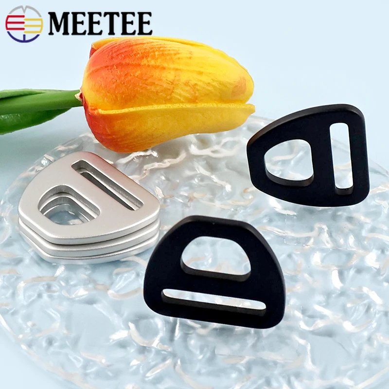 

20Pcs 15-38mm Metal Buckles Bag Strap Tri-Glide Slider Clasp Pet Collar Webbing Adjustable Buckle DIY Accessories for Handbags