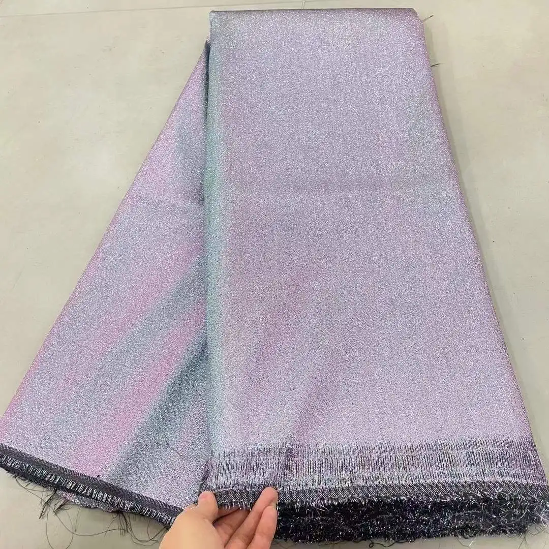 2025 Hot Sale African Brocade Lace Fabric Nigerian Jacquard Lace Fabric Embroidery Dubai Lace For Evening Prom Women Dresses