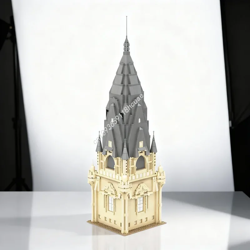 1291pcs MOC Harry Castle Expansion Grand East Tower Common Model Building Blocks Festival Gifts Architecture Toy Brick