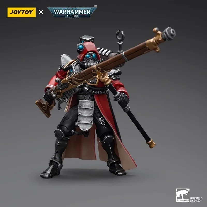 [재고 있음] JOYTOY Warhammer 40K 액션 피규어 Adeptus Mechanicus Skitarii Ranger Anime 1/18 이동식 군인 모델 장난감 선물