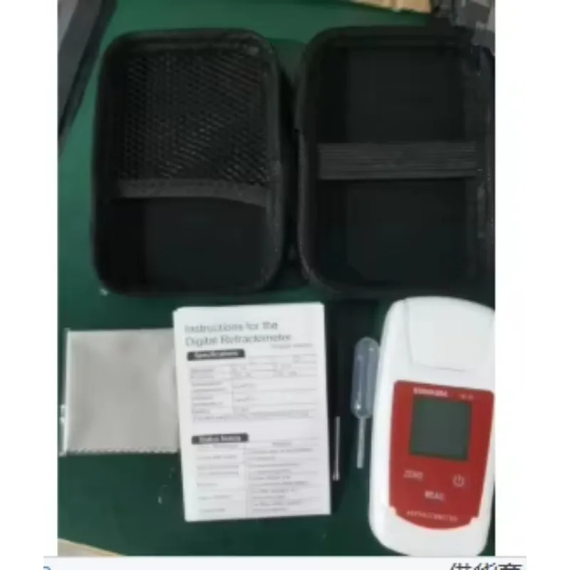 Digital Refractometer 0-93% Brix Sugar Content Tester Fruit Sweetness Detector