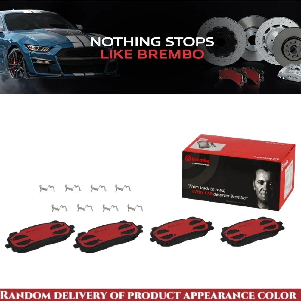 Brembo P85165N Premium Ceramic Front Disc Brake Pad Set AUDI OE# 4K0698151