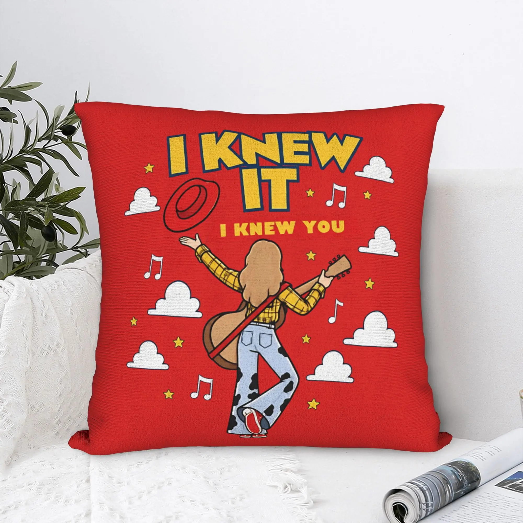 Western Cowgirl I Knew It I Knew You Pillowcase Cushion Cover Decoration TS5  Throw Pillow Case Cover Home Zippered