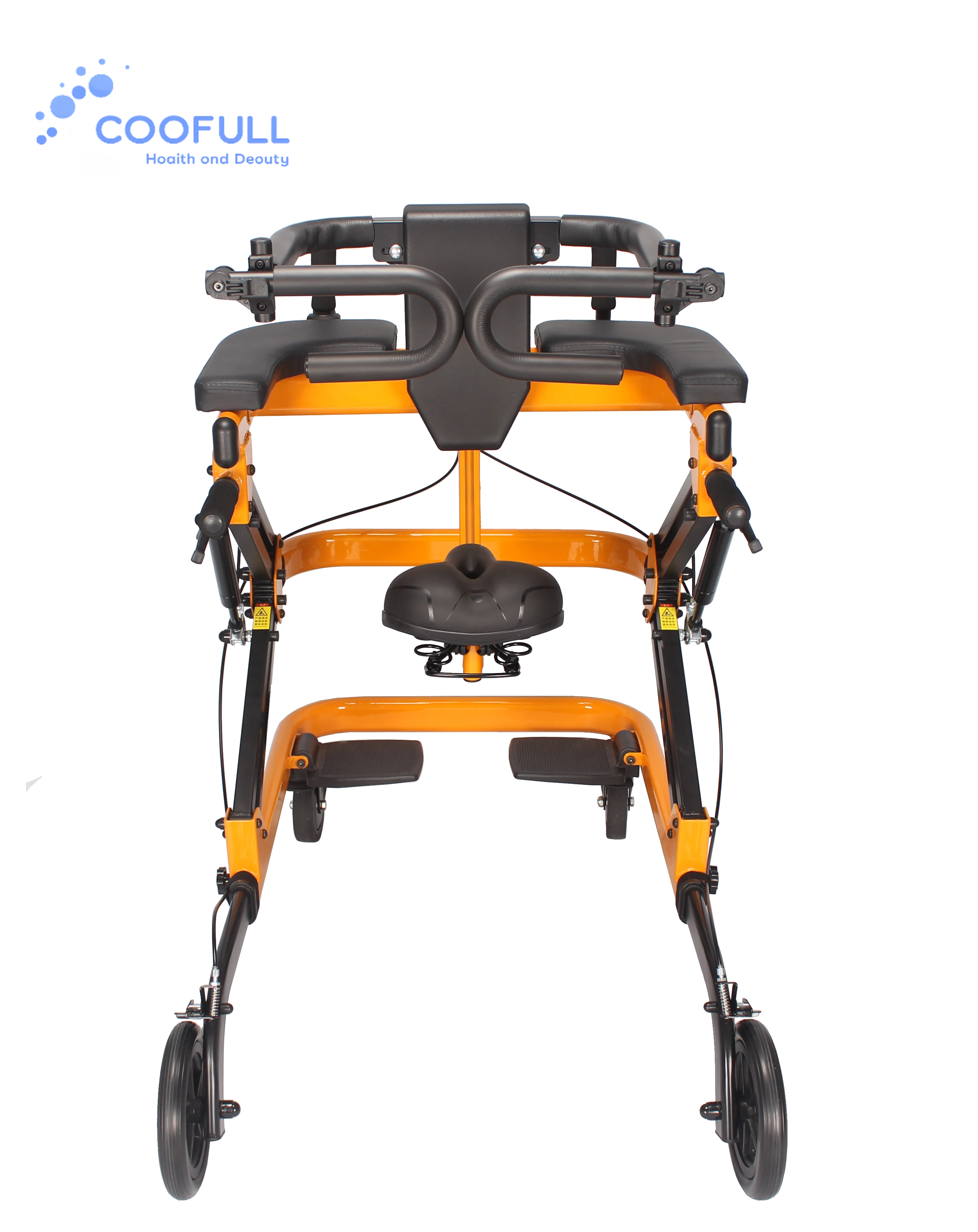 Coolfull Height Adjustable Standing Frame Cerebral Palsy Training Lower Limb Hemiplegic Children Walkers for Rehabilitation