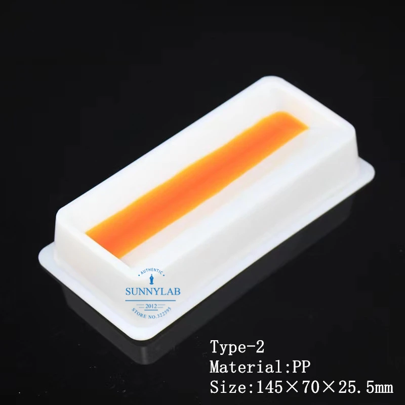 20pcs/lot 50ml Plastic Transfering Liquid Box PP Sample Add Tray for Laboratory Multichannel Pipettor Experiment