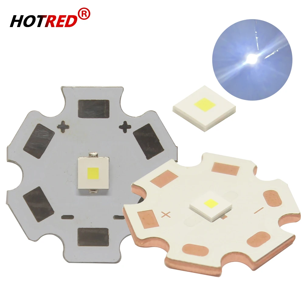 Wysokiej dioda LED dużej mocy 10W XPL-HI 3535 Chip koraliki zimne białe 6500K 900lm dioda diod latarka źródło latarka akcesoria lampa wędkarska