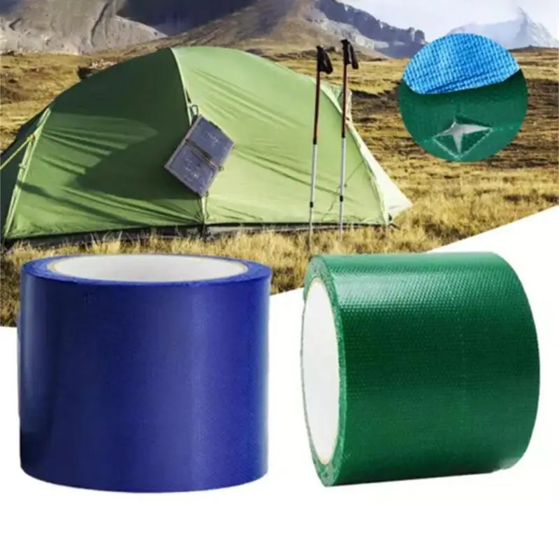 

Camping Repair Tape For Tarpaulin Perfect Solution For Leaks On Truck Tarps PVC Oilcloths Knife Scraped Fabric Repair Adhesive