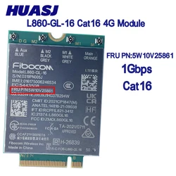 L860-GL-16 XMM 7560R + 4G LTE moduł FRU 5 w10v25861 5 w10v25839 dla Thinkpad L13 Gen3 L14 Gen3 L15 Gen3 P16 Gen1 P15V Gen3 Z13