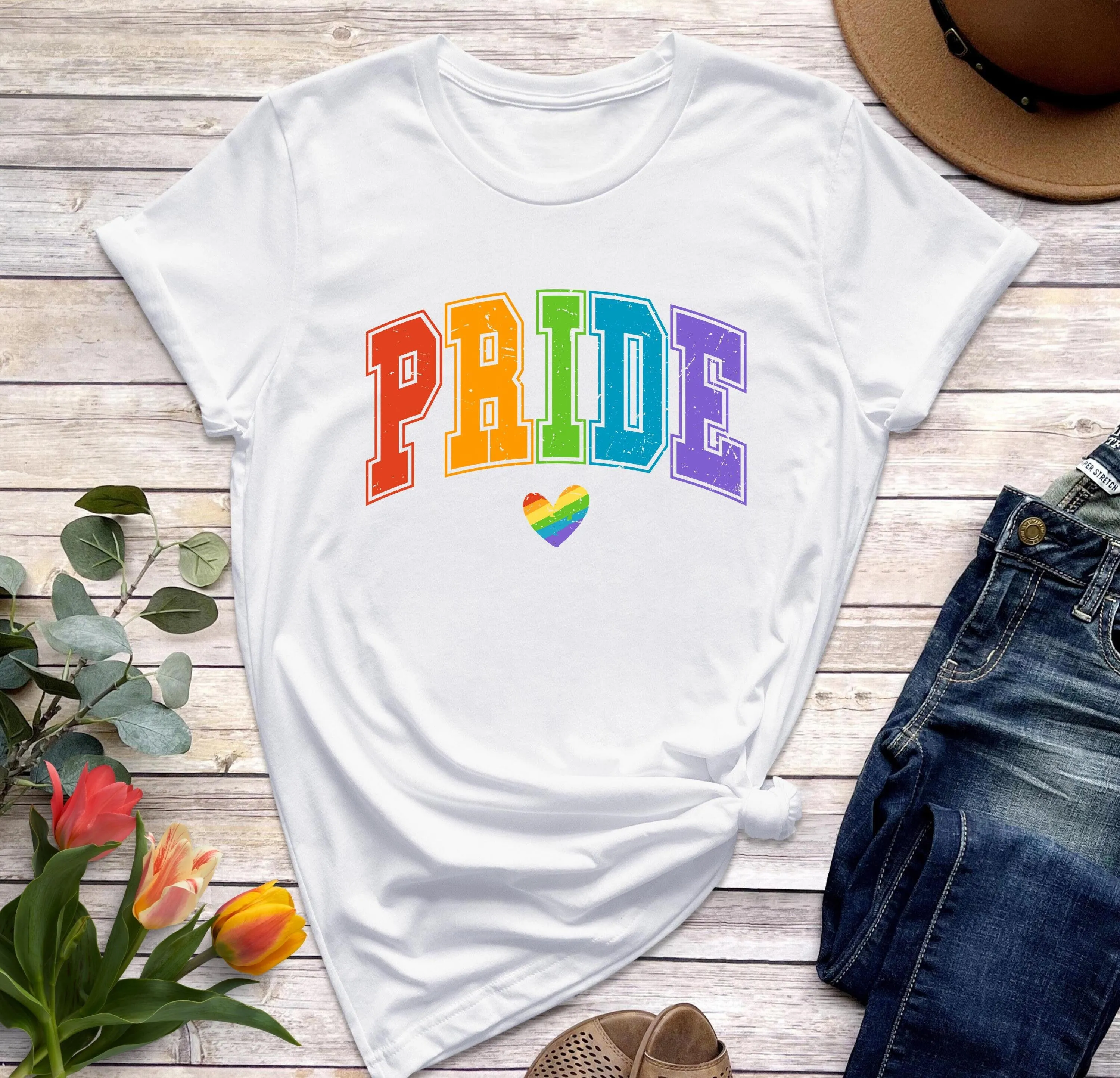 Pride T Shirt Rainbow Love Is Lgbtq For Month Celebration Perfect Equality Colorful Gay