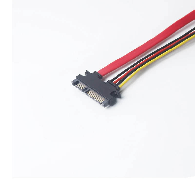 Cavo SATA Lingable 22Pin maschio a femmina 7 + 15 Pin Serial ATA SATA Data Power Combo cavi di prolunga cavo 0.3m 0.5m