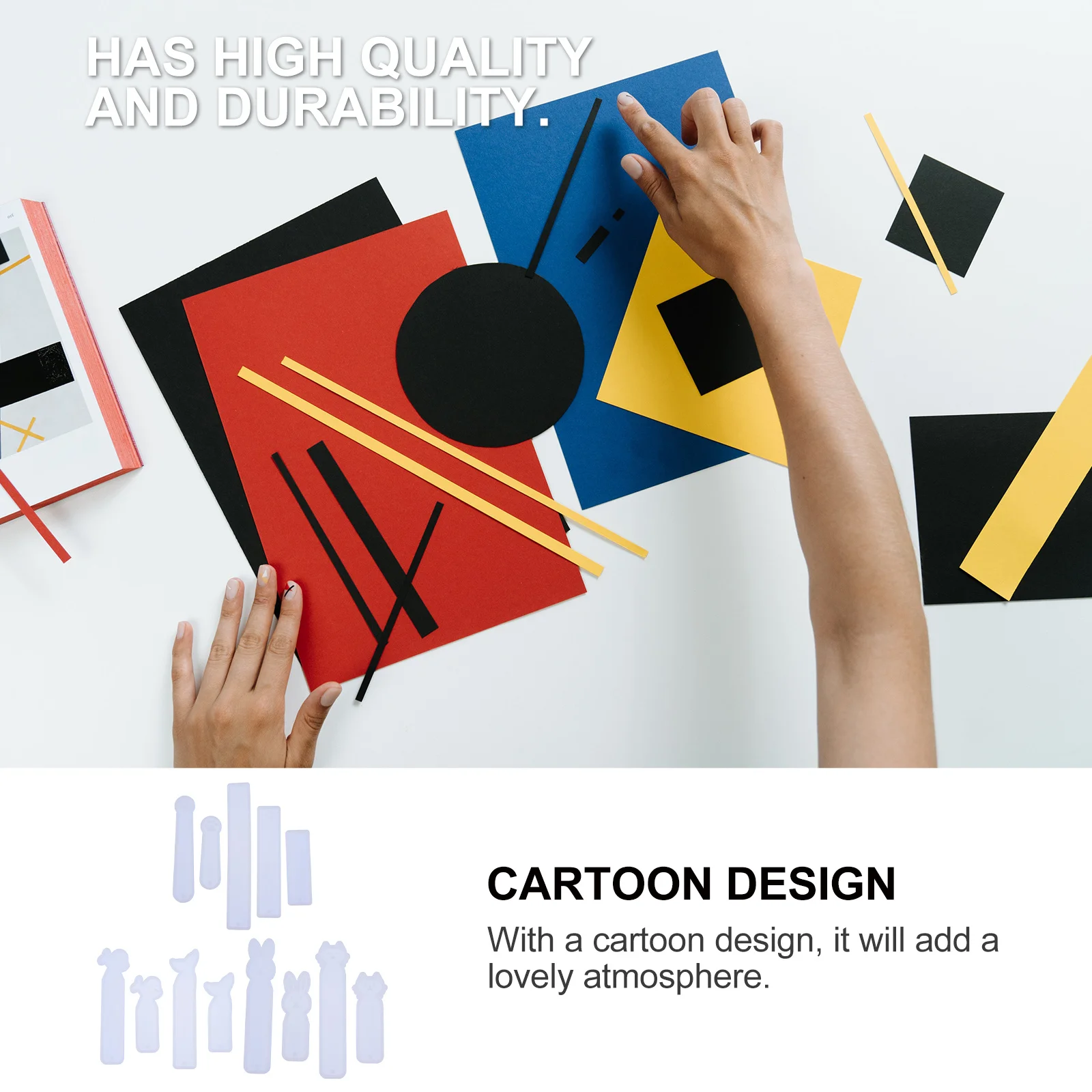 

13 шт., силиконовая форма для закладок «рыбий хвост», различные мультяшные дизайны, украшения дома, сделай сам, украшения, эпоксидные формы для литья