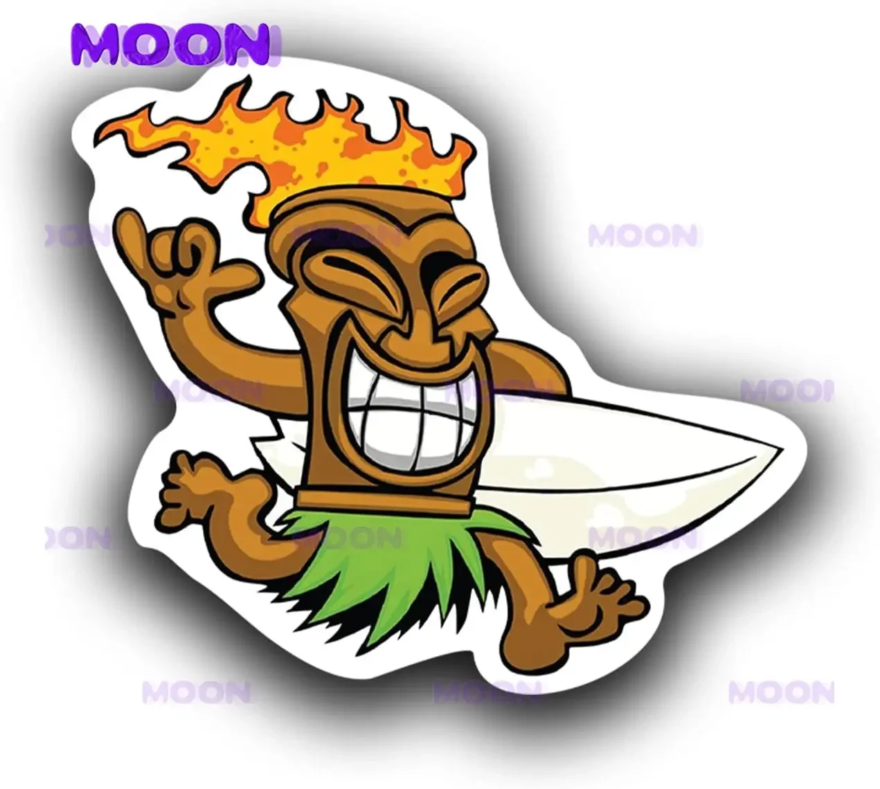 

Персонализированные креативные автомобильные наклейки для серфера, водонепроницаемые и солнцезащитные, декоративные автомобильные аксессуары из ПВХ