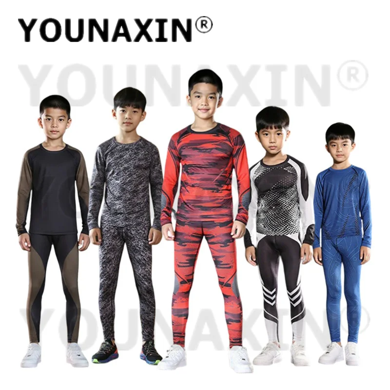 

Один комплект унисекс, детские спортивные футболки с длинными рукавами для бега, брюки, топ для йоги, спортивная одежда, одежда для фитнеса и тренировок, брюки для спортзала