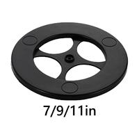 Turntable Organizer Smooth Steel Ball Bearings 360 Degree Rotating Tray for Kitchen Table Cake Flower Arrangement Spray Painting