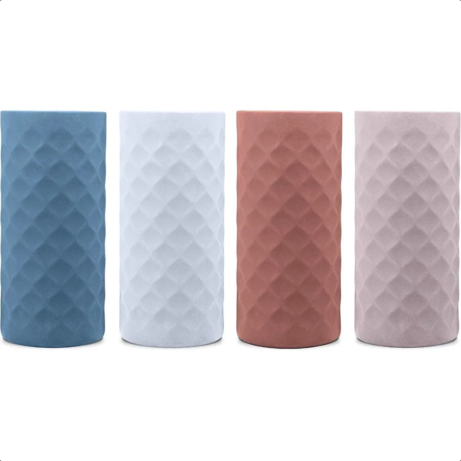 

Silicone Sleeves for Glass Water Bottles 4Pack of Protective Holders 1618 oz Capacity AntiSlip Protection for Beverage Containe