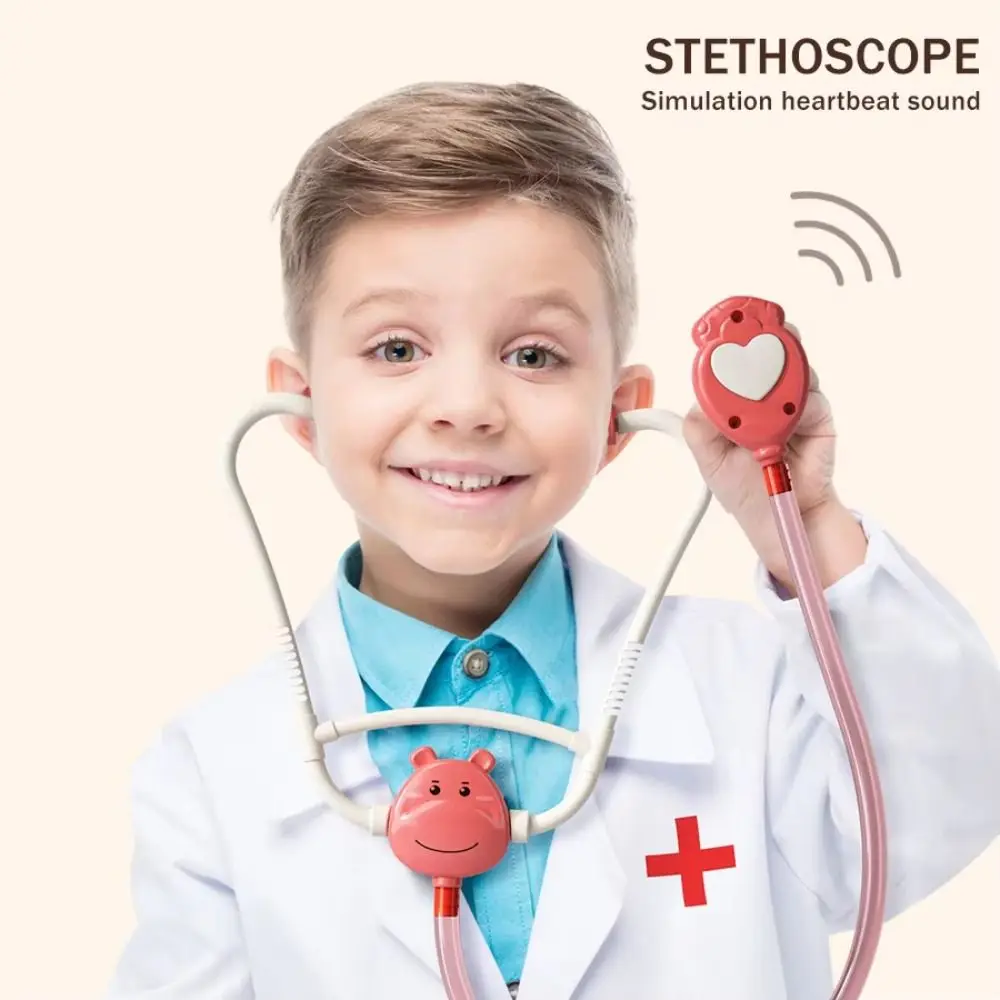 Simulation Dentist Box Doctor Pretend Role Play Kit Educational Game Pretent Play Toys Stethoscope Doctor Set