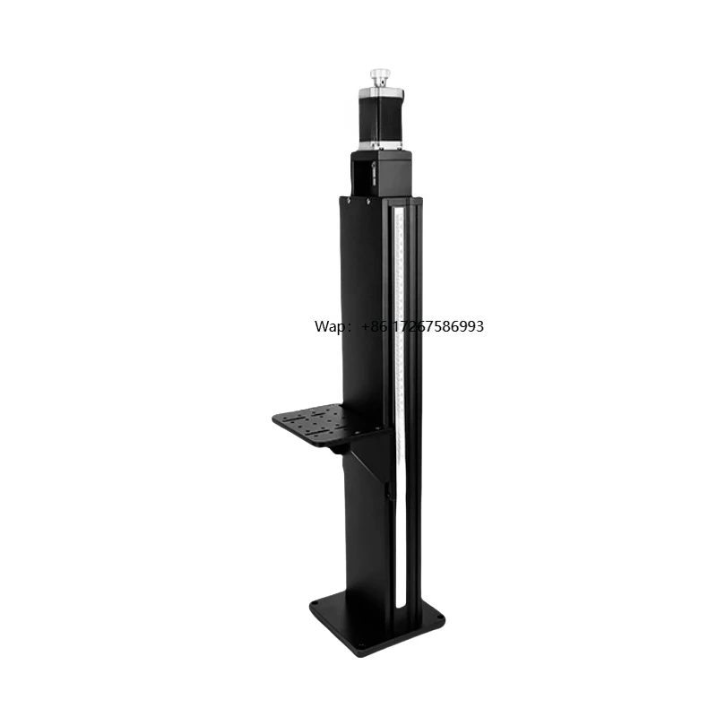 Motorized LZ-800 axis table column with visual  optical experimental lifting platform hardware for t-screw operation