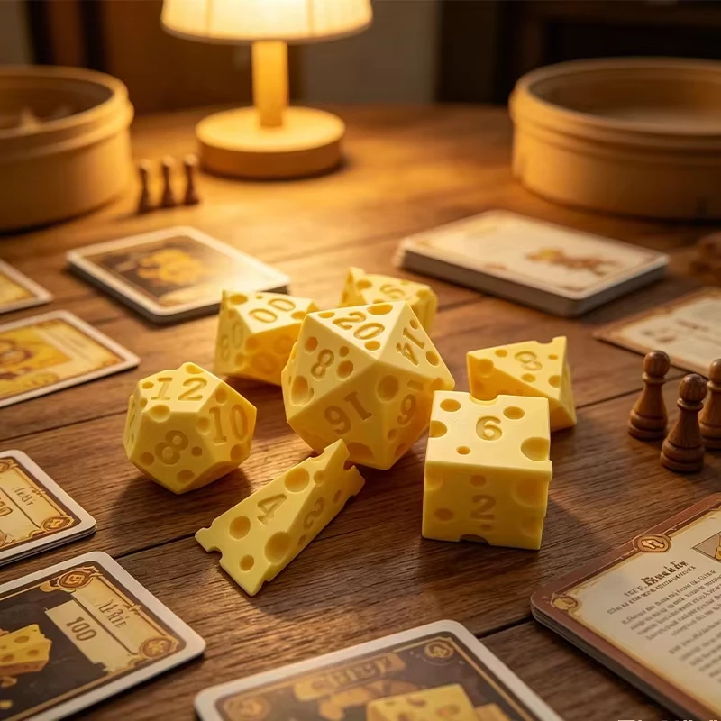 Nieregularne Kostki Sera Pudeł – Board Game Print recenzja i cena