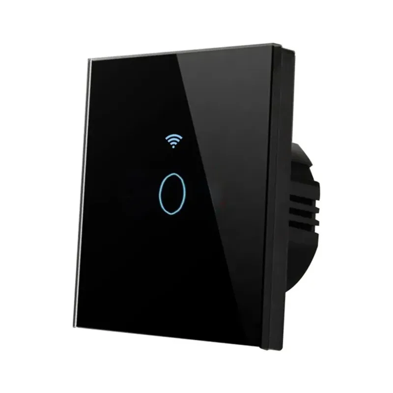 

【ORNAMENT】Perfect For Smart For Home Lighting Touch Switch With Wi-Fi And Voice Control-10A, Remote Control Via Tuya App, EU Plu