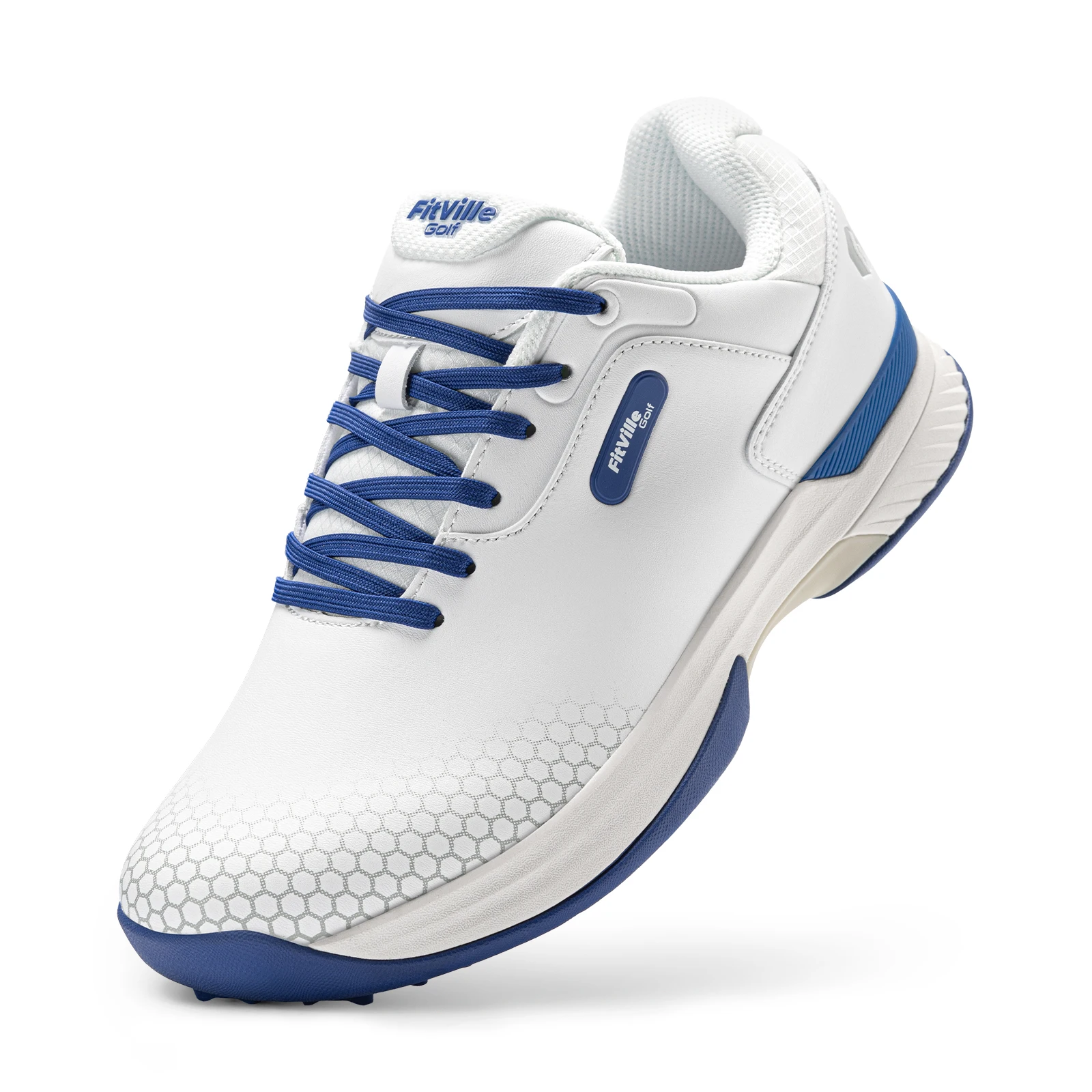 white blue